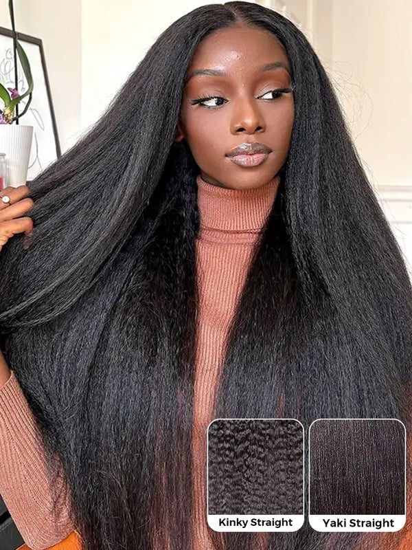Kinky Straight Raw Human Hair Bundles