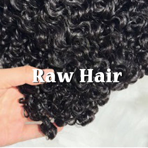 Raw hair