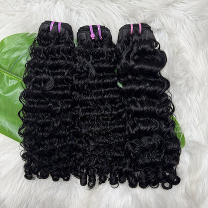 [HOT SELLING] Burmese Curly hair bundles