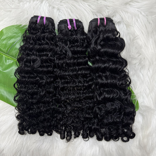 [HOT SELLING] Burmese Curly hair bundles