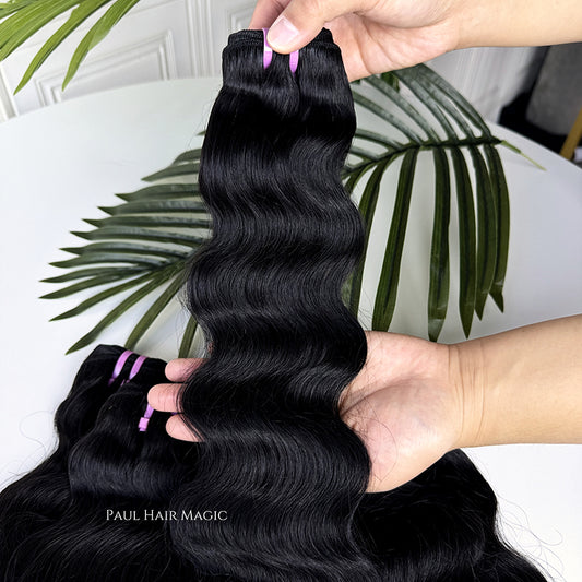 Cambodian Wave 100% Human Hair Bundles (Raw & Virgin Available）