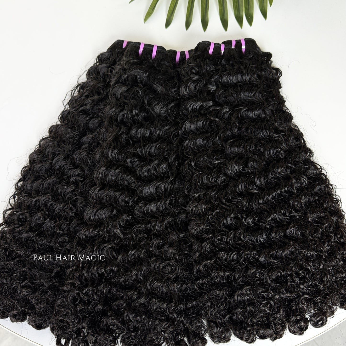Burmese Curly Virgin Human Hair Bundles