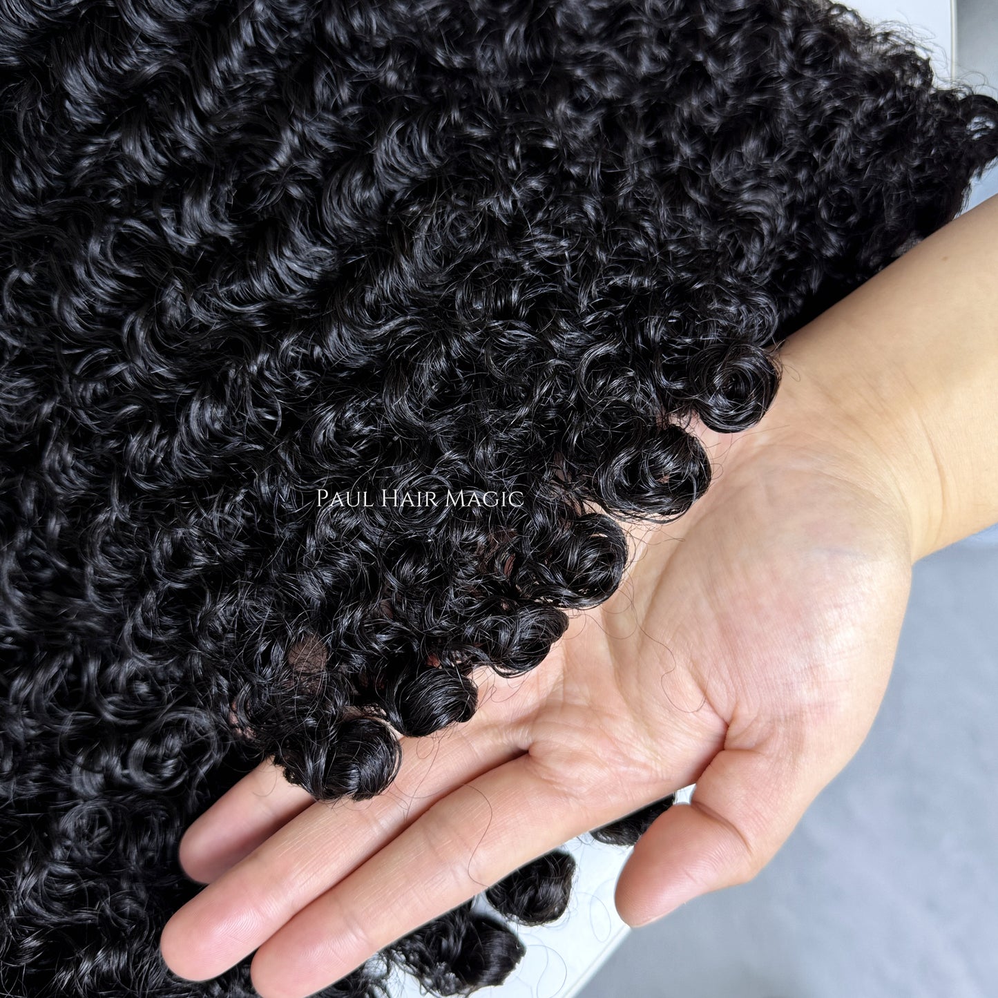 Burmese Curly Virgin Human Hair Bundles
