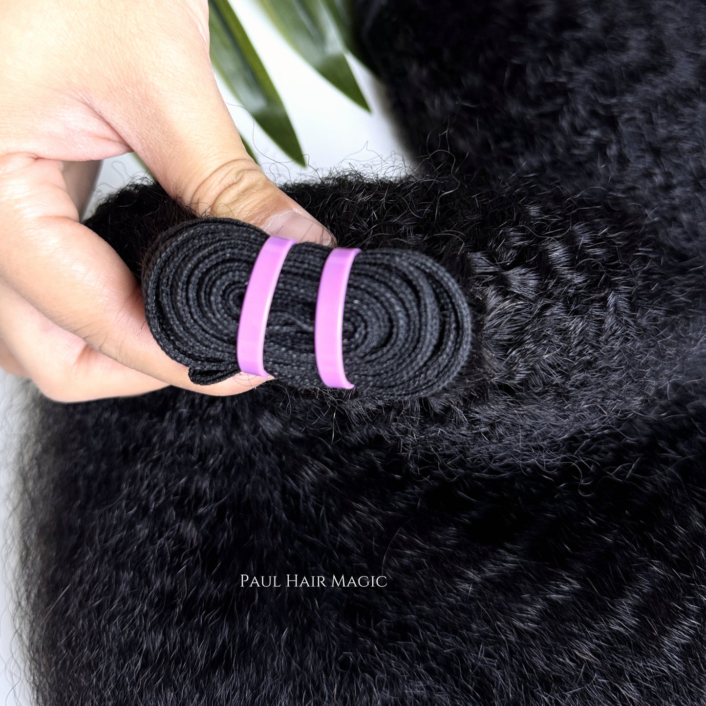 Kinky Straight Virgin Human Hair Bundles