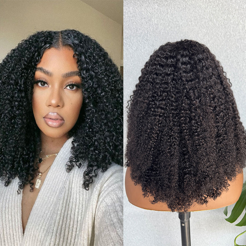 Afro Kinky Human Hair Wig | HD Lace Frontal | Natural Texture Collection