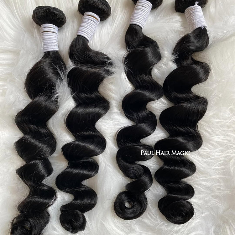 Loose Wave Raw Human Hair Bundles