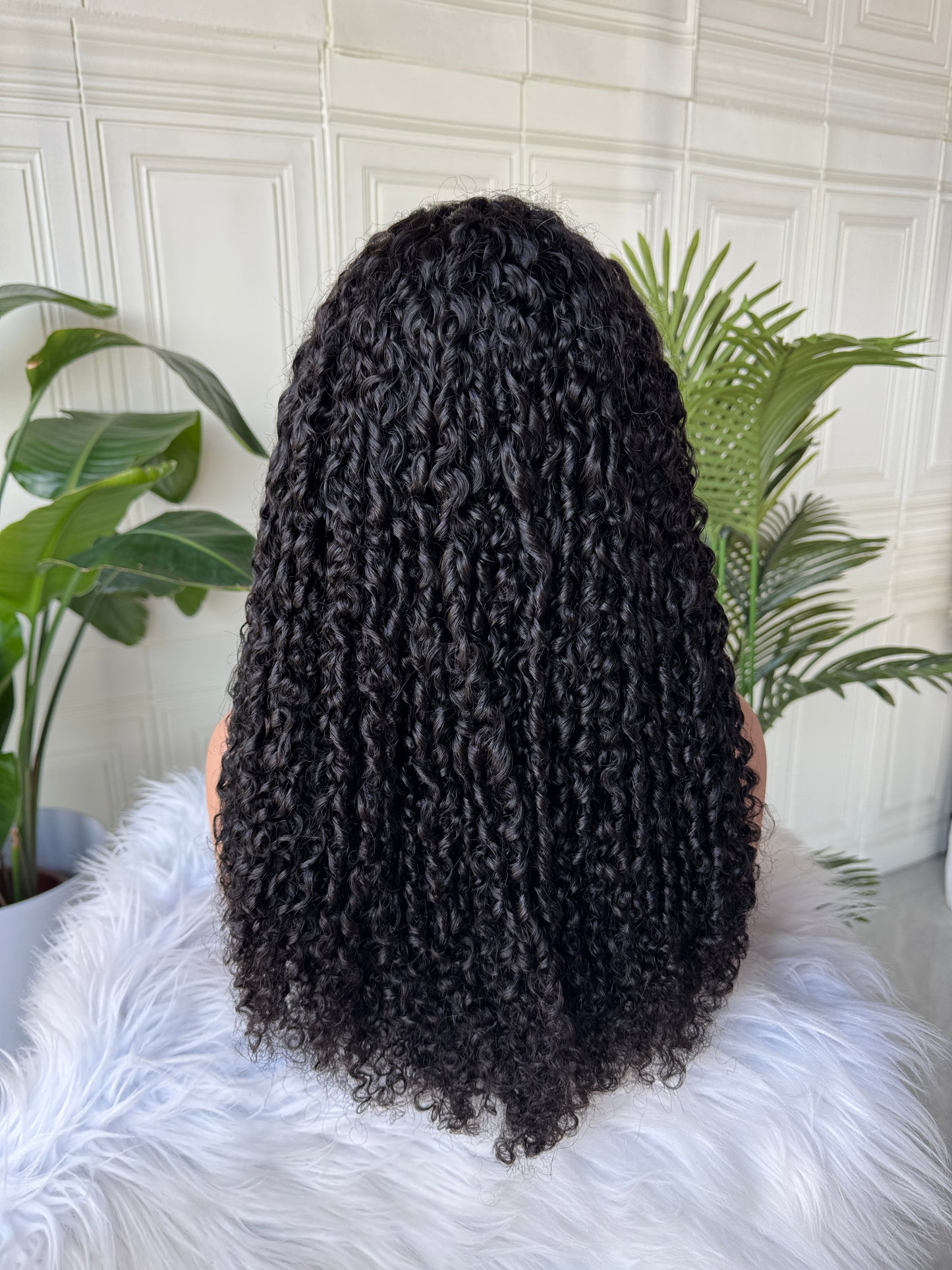 13x4 Transparent Lace Burmese Curly Wig Natural Hairline 180%