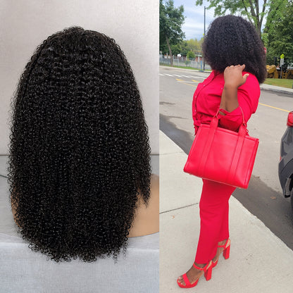 Afro Kinky Human Hair Wig | HD Lace Frontal | Natural Texture Collection
