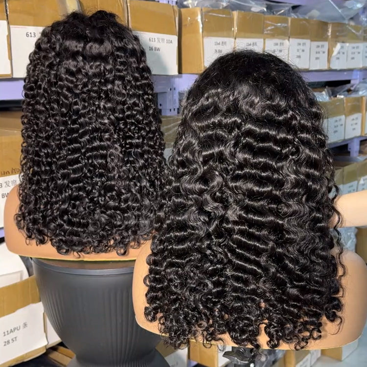 Vietnamese Curly 13x4 Virgin Human Hair Wig 180%