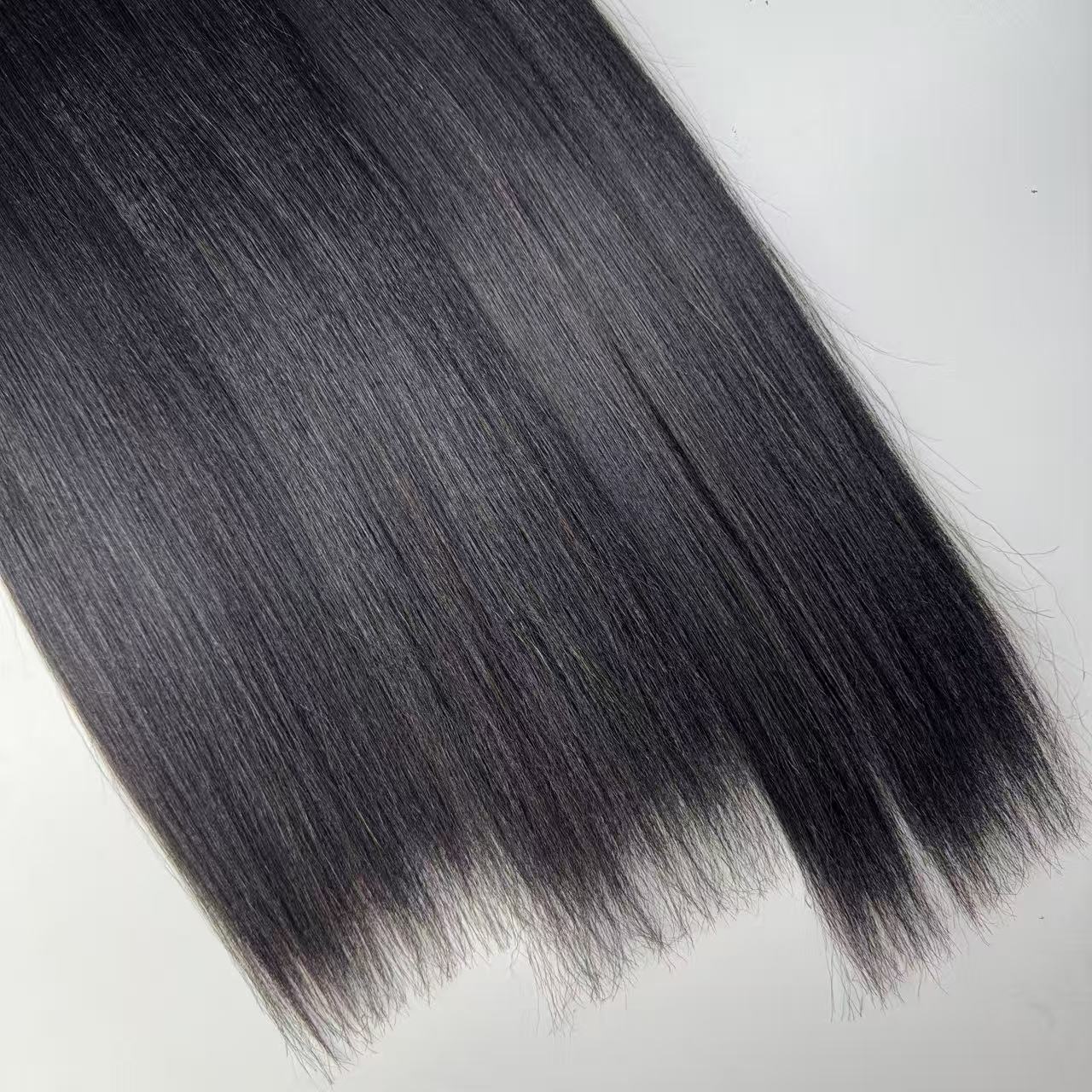Yaki Straight Raw Human Hair Bundles