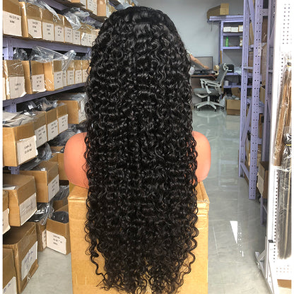 Water Wave Wig | Transparent Lace Frontal | Natural Hairline 180%