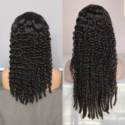 Eurasian Curl Texture Wig | Transparent Lace Frontal | Natural Hairline 180%