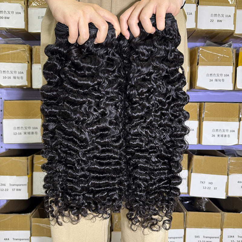 Vietnamese Curly 100% Human Hair Bundles (Raw & Virgin Available）