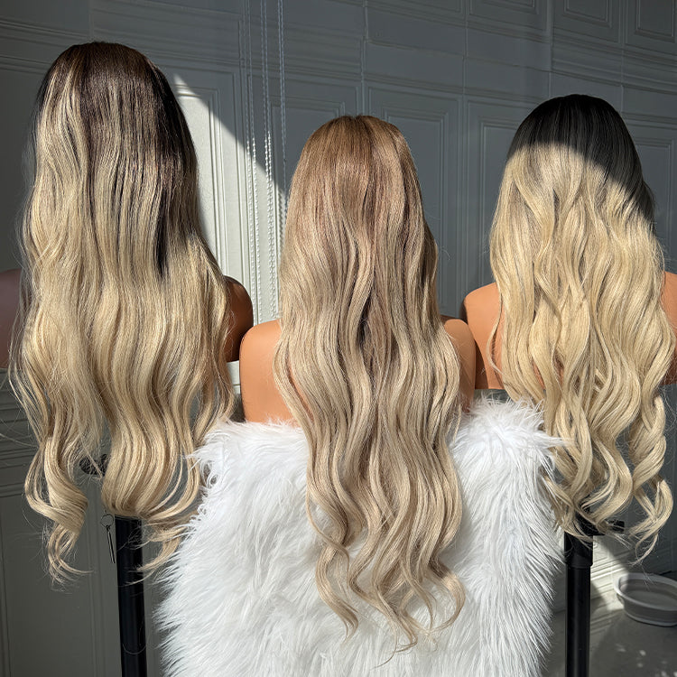New Arrival Transparent Lace Ash Blonde 180 Density