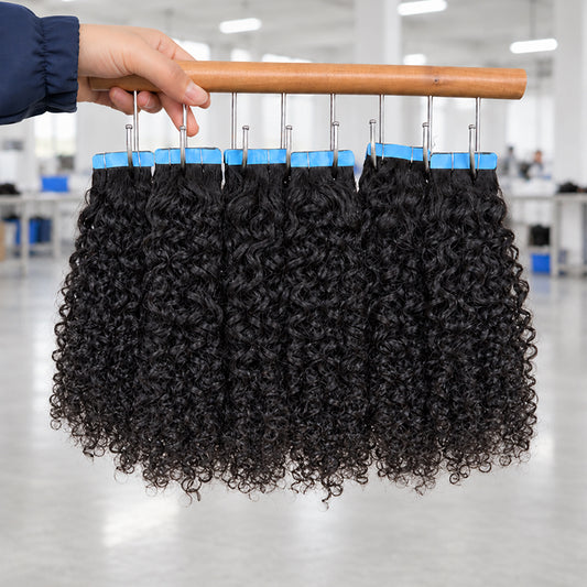 Afro 4b4c Kinky Curly Tape in Hair Extensions