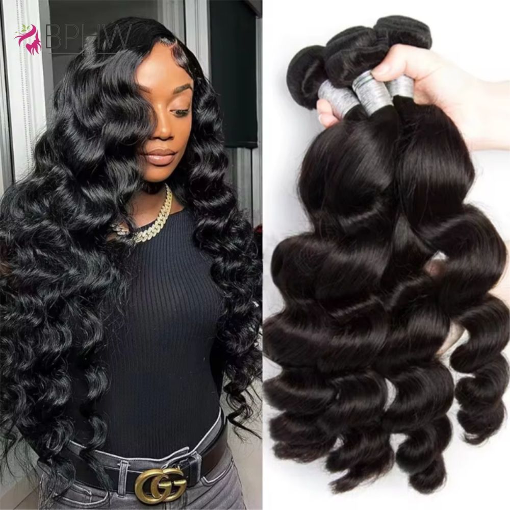 Loose Wave Raw Human Hair Bundles