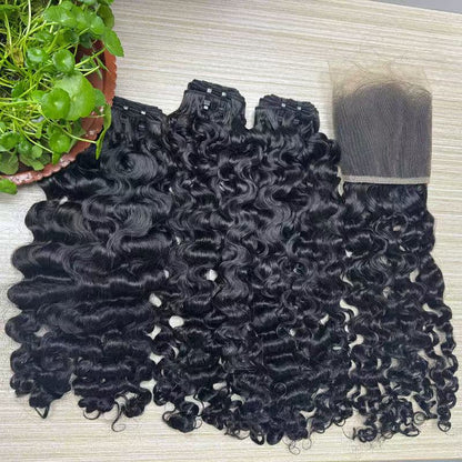 Vietnamese Curly Raw Human Hair Bundles