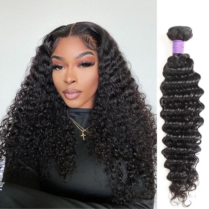 Deep Wave Raw Human Hair Bundles