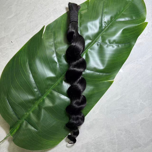 Loose Wave Virgin Bulk Hair For Braids,Braiding Hair,100% Human Hair