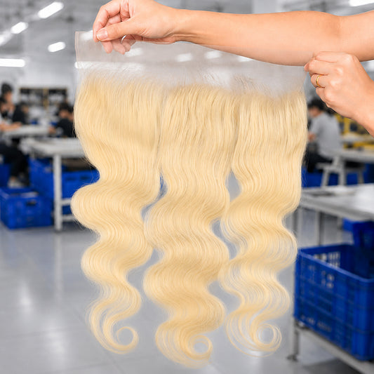 613 Body Wave Raw & Virgin Hair Lace Frontal & Closure