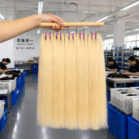 #613 Straight 100% Human Hair Bundles