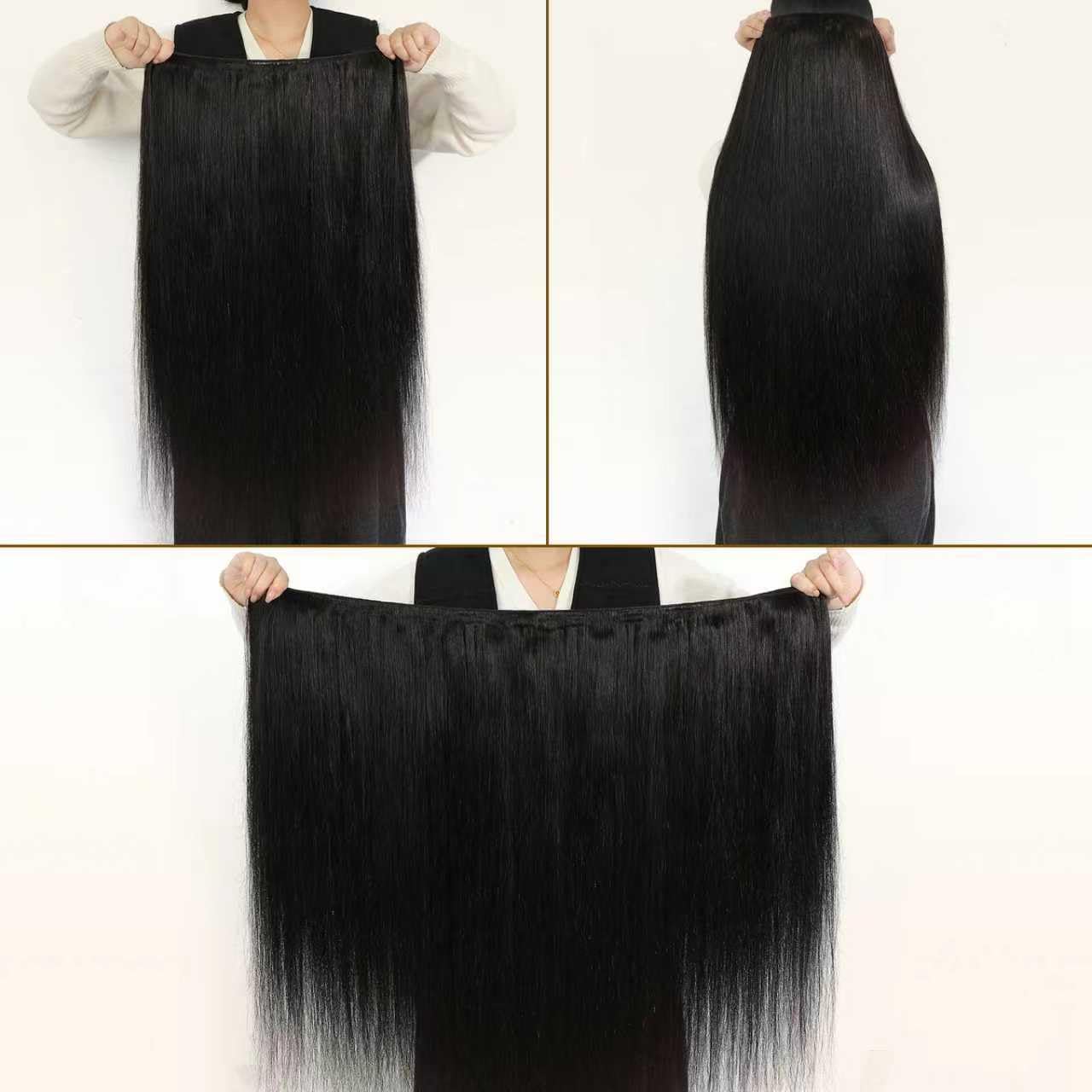 Straight Raw Indian Human Hair Bundles