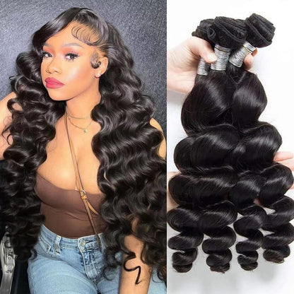 Loose Wave Virgin Human Hair Bundles