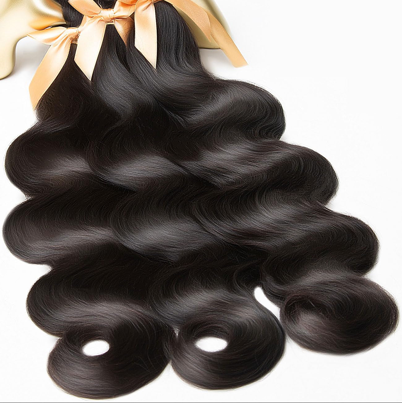 Body wavy Raw Indian Human Hair Bundles