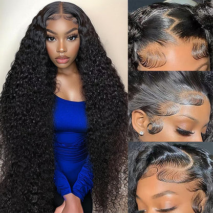13x6 HD Lace 40inch glueless wig with 30inch frontal Collection 180%