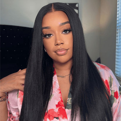 Yaki Straight Raw Human Hair Bundles
