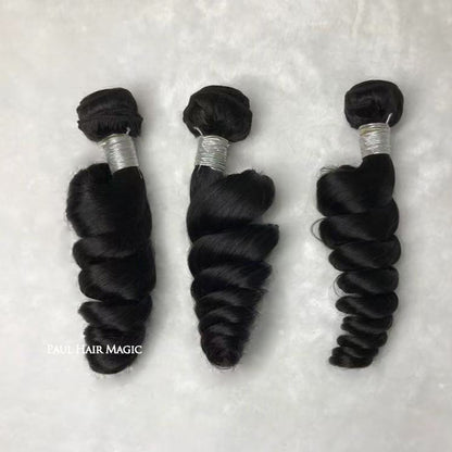 Loose Wave 100% Human Hair Bundles (Raw & Virgin Available）