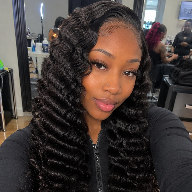 Deep Wave 100% Human Hair Bundles (Raw & Virgin Available）