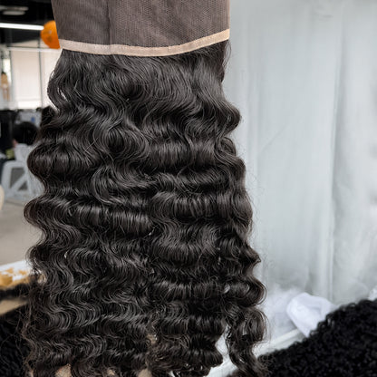 Burmese Curly Virgin Hair Frontal & Closure | Perfect Match for Bundles