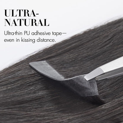 Water Wavy Curly Tape in Hair Extensions