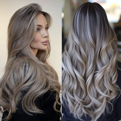 New Arrival Transparent Lace Ash Blonde 180 Density
