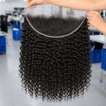 Raw Hair Transparent Lace Frontal & Closure | Multiple Textures