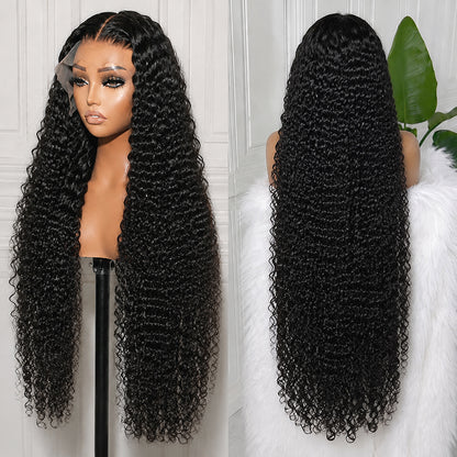Burmese Curly Wig | Transparent Lace Frontal | Natural Density 180%