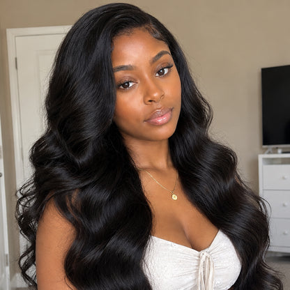 Wear & Go Body Wave Half Wig | Invisible Hairline | Beginner-Friendly
