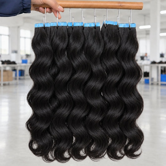 Body Wavy Tape in Weft Hair Extension