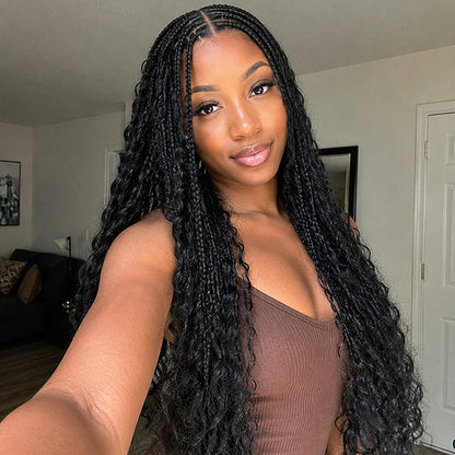 Indian Curly Virgin Bulk Hair For Braids | 100% Human Hair | 100g