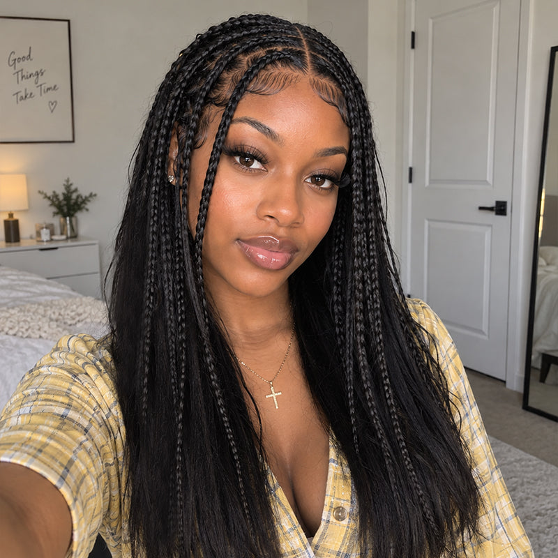 Straight Virgin Bulk Hair For Braids | 100% Human Hair | 100g