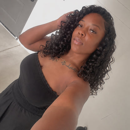 Cambodian Curly Virgin Hair Frontal & Closure | Perfect Match for Bundles