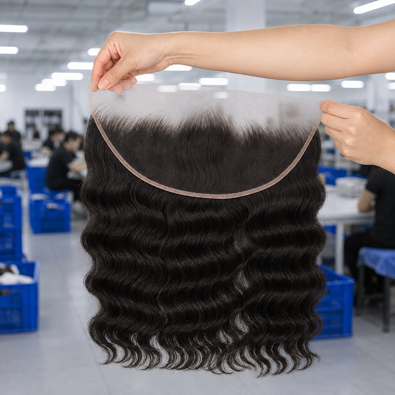 Raw Hair Transparent Lace Frontal & Closure | Multiple Textures