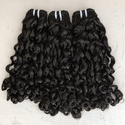 Caribbean Curly 100% Human Hair Bundles (Raw & Virgin Available)