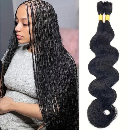 Body Wave Raw Bulk Hair For Braids,Braiding Hair,100% Human Hair