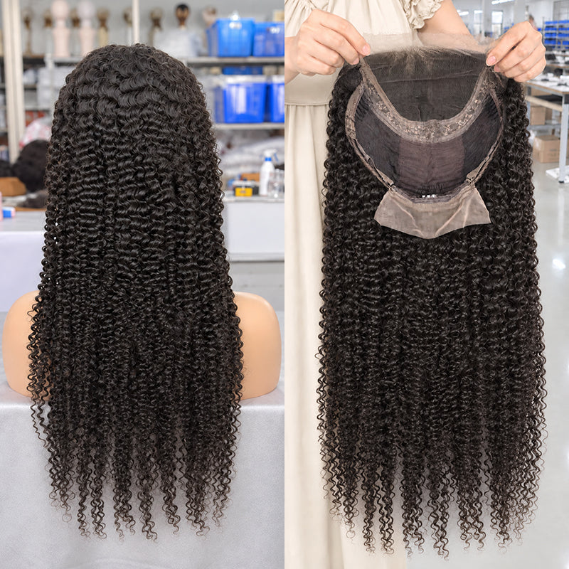 Kinky Curly 5×5 HD Lace Wig | Natural & Full Look | Premium Human Hair