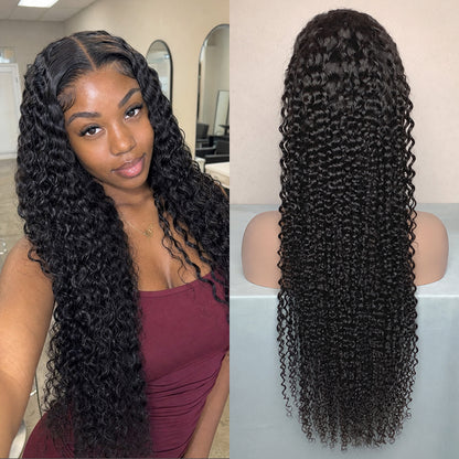 5×5 HD Lace Deep Curly Closure Wig | Natural & Full Look | Premium Human Hair