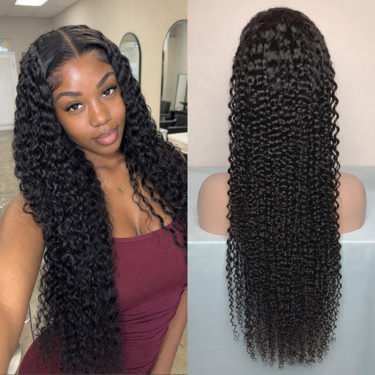 5×5 HD Lace Deep Curly Closure Wig | Natural & Full Look | Premium Human Hair