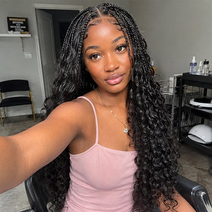 Deep Wave Virgin Bulk Hair For Braids | 100% Human Hair | 100g