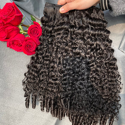 Eurasian Curl 100% Human Hair Bundles (Raw & Virgin Available）